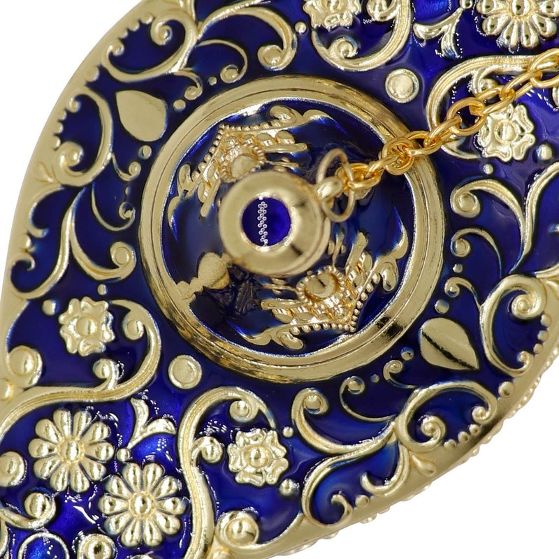 AVESON Classic Vintage Rare Legend Aladdin Magic Genie Costume Lamp Home Table Decoration & Gift, Royal Blue - Image 5
